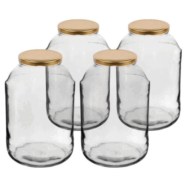 Browin Sada zaváracích pohárov s viečkom Twist, 4 l, 4 ks - poháre na zaváranie, pohár na zaváranie, zavárací pohár, flasa na zavaranie, zavaracie pohare, zaváracie poháre 720 ml, zavaracie flase, zavaraninove pohare 5l, zavaraninove pohare 3l, zaváracie poháre 5l, sklenené poháre na zaváranie, zavaraci pohar, male zavaraninove pohare, mini zavaraninove pohare, zaváracie poháre 100 ml, 5l pohar na zavaranie, male pohare na zavaranie,  zaváraninové poháre Tesco,  zaváracie poháre na paštétu, zaváracie poháre 200 ml,  zaváracie poháre 100 ml, viecka na pohare, viecka na zavaraninove pohare, plastove viecka na zavaraninove pohare