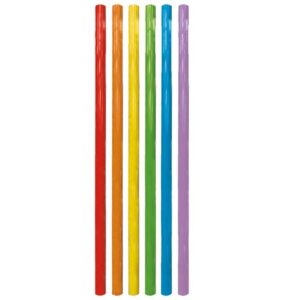 Slamky na opakované použitie farebné 6 ks - kovove slamky, slamky, sklenene slamky, papierove slamky, bambusove slamky, eko slamky, nerezove slamky, bambusové slamky, kovové slamky dm, ekologicke slamky, kefka na slamky, bio slamky, ryzove slamky, psenicne slamky