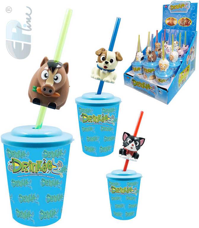 Drinkeez - pohár so slamkou - kovove slamky, slamky, sklenene slamky, papierove slamky, bambusove slamky, eko slamky, nerezove slamky, bambusové slamky, kovové slamky dm, ekologicke slamky, kefka na slamky, bio slamky, ryzove slamky, psenicne slamky